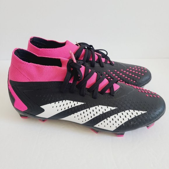 NEW Adidas Predator Accuracy.2 FG Soccer Cleats GW4586 Size 7 Pink Black main image 5